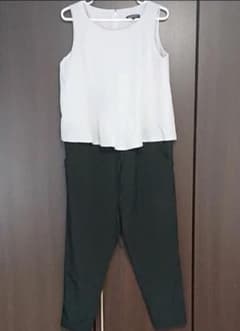 ユウキ様専用 授乳口付き サロペット オールインワン マタニティのサムネイル