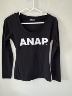 ANAP ブラック 長袖 Tシャツのサムネイル