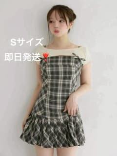 即日発送❣️andmary Karen check mini dress beig m34090883953_1.jpg?1780629367