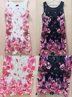 DaTuRa 花柄レースワンピース フラワーローズ 2点 DaTuRa 花柄レースワンピース フラワーローズ 2点 - メルカリ