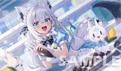 ホロライブ プレイマット ラバーマット 白上フブキ - メルカリ