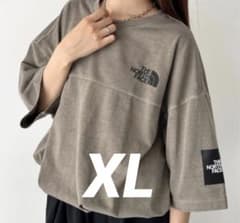 韓国限定/人気完売品】男女兼用 ノースフェイス 半袖 ロゴ ステッチ T