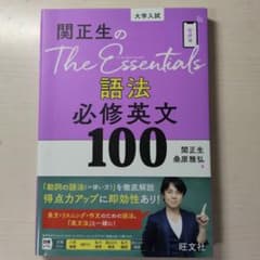 関正生のThe Essentials 語法 必修英文100 - 4