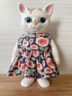 こはるちゃんのお洋服　紫バラ柄のサムネイル