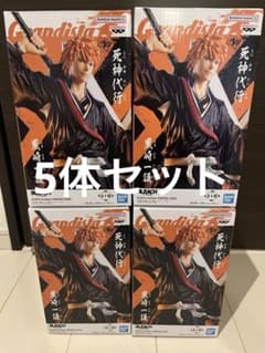 Grandista BLEACH ブリーチ 黒崎一護 5体セット おまけ付き - メルカリ