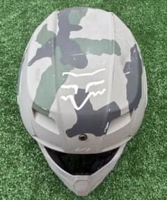 FOX ヘルメット M 迷彩 FOX RACING V1 ヘルメット カモフラージュ柄 - メルカリ