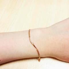ピンクゴールド ブレスレット♡のサムネイル