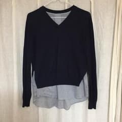 ニット シャツ アダムエロペのサムネイル