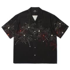 gakiin budspool 蕾火 線香花火 花火 アロハシャツ L gakiin budspool 蕾火 線香花火 花火 アロハシャツ L - メルカリ