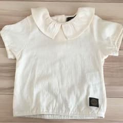 美品★フタフタ襟付きTシャツのサムネイル