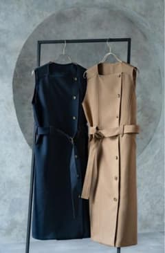 sugaryuu 2way trench gilet トレンチジレ 新品未使用】sugaryuu 2way Trench Gilet トレンチジレ - メルカリ