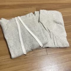 新品未使用!プリスティン♡ヤクコットン裏起毛上下 パーカー×ズボン 