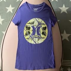 Hurley 半袖 Tシャツ パープル グラフィック XSのサムネイル
