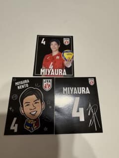 男子バレー　宮浦健人　ステッカーセットのサムネイル