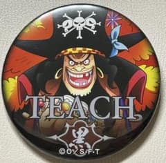 ONE PIECE"輩"缶バッジ第24弾WORLDマーシャルDティーチ（黒ひげ）のサムネイル