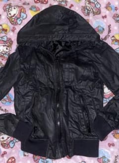 平成ギャル y2k 00s ミリタリージャケット d.i.a 系 ブラック