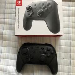 Nintendo switch プロコン 黒のサムネイル