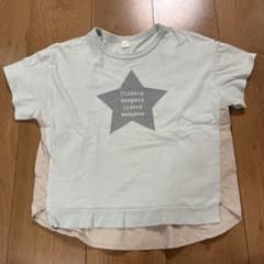 キッズバック切替Tシャツ　120のサムネイル