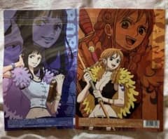 ワンピース COOP限定 クリアファイル ナミ ロビン エルバフ編 コープ