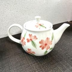 花柄 ティーポット 陶器製のサムネイル