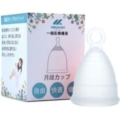メディケン　月経カップ  Mサイズ　ホワイトのサムネイル