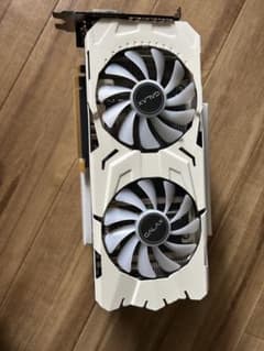 GALAX グラフィックボード GTX1080ホワイト本体　動作確認済のサムネイル