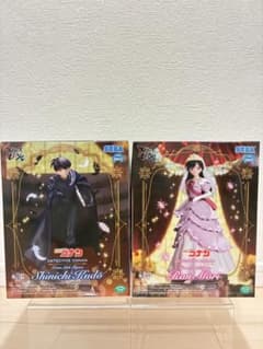 【新品・未開封】名探偵コナン　XrossLink 工藤新一　毛利蘭　フィギュア