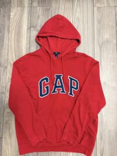 gap裏起毛パーカー赤のサムネイル
