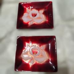 新品】安藤七宝店 Ando Cloisonné 七宝焼 カトレア柄 絵皿 2枚 - メルカリ