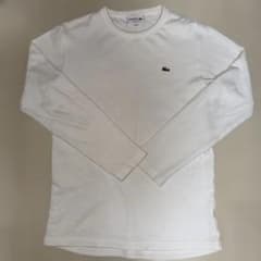 LACOSTE クラシックフィット 長袖Tシャツ US XS ホワイトのサムネイル
