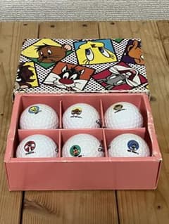 Looney Tunes Golf ゴルフボール キャラクター 6個セットのサムネイル