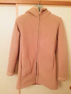 ユニクロ ボアフリースコート 美品 値下げのサムネイル