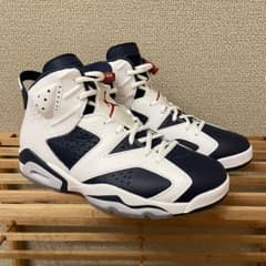 新品箱付き NIKE AIR JORDAN 6 OLYMPIC 28.0 AJ6のサムネイル
