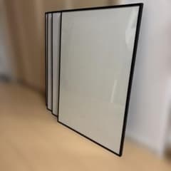 【4つセット】アルミ製ポスターフレーム　A2サイズ（594×420mm）