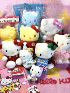 平成レトロ キティ ぬいぐるみ まとめ売り セット - メルカリ