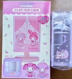サンリオ当たりくじ　マイメロ&マイスウィートピアノLED付三面鏡のサムネイル