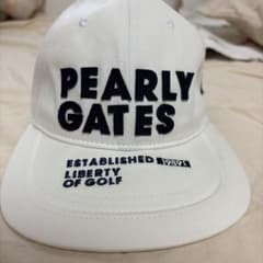 新品 PEARLY GATES ホワイトキャップのサムネイル