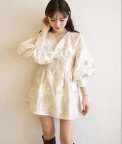 acka jacquard mini dressのサムネイル