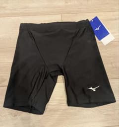 【新品・未使用】Mizuno ブラック　水着 【Ｓサイズ】のサムネイル