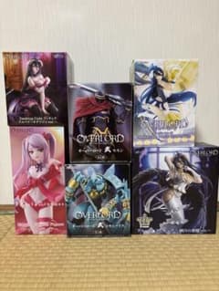 オーバーロード フィギュア 6点セット まとめ売り アルベド シャル