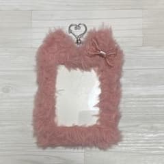もふもふ猫耳トレカケース ピンクのサムネイル