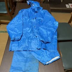 レインコート　雨ガッパ　学生　通勤　自転車　メッシュ　3Lのサムネイル