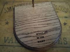 中古 WHATWEWANT GOALSTAND_OAK ゴールスタンド 中古 WHATWEWANT GOALSTAND_OAK ゴールスタンド - メルカリ