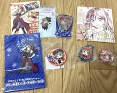 バンドリ 今井リサ 缶バッジ 色紙 チャーム アクスタ ポストカード 8点セットのサムネイル