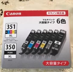 キャノン純正品インクタンクマルチパック大容量タイプ6色のサムネイル
