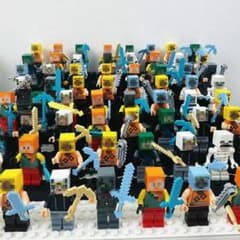 6*8様 24h内発送山盛り30体レゴ LEGO 互換 マイクラ クラフトのサムネイル