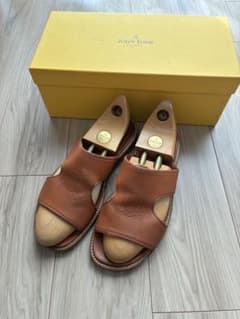 希少美品 JOHN LOBB ブラウン サンダル LEVANTO 8 - メルカリ