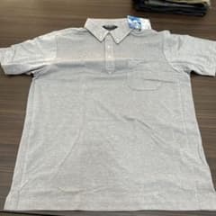 WM BEST ポロシャツ グレー Lサイズのサムネイル