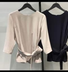 theory luxe ブラウス LIFT IRUN ベージュのサムネイル