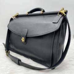 【極美品】オールドコーチ　ビジネスバッグ　ウィリス　2way　黒　アメリカ製のサムネイル